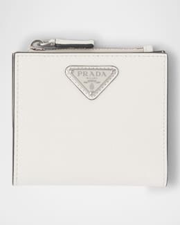 Prada Leather Crochet Shoulder Bag | Neiman Marcus