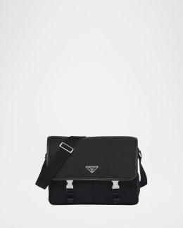 Prada Men's Re-Nylon Crossbody Bag | Neiman Marcus