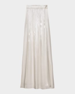 スカート PRADA CREAM COTTON SKIRT ecru-silk-prada-skirt-49759717