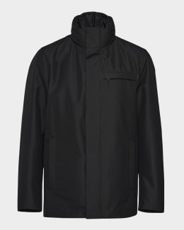 ブルゾン Kenzo Windproof Jacket With Adjustable Drawstring Kenzo Men's Boke Flower 2.0 Wind-Resistant Jacket | Neiman