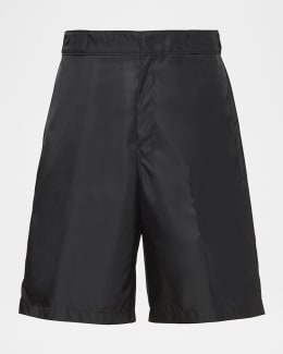 Prada Men's Re-Nylon Shorts | Neiman Marcus
