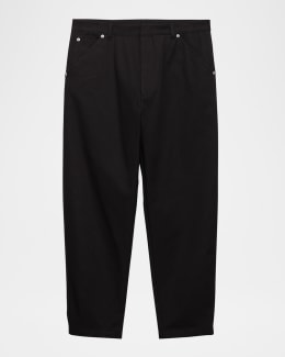 【関税&送料込】Prada Cotton Oversized Pants Prada Men's Wide-Leg Cotton Chino Pants | Neiman Marcus