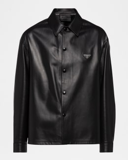 [希少カラー] PRADA Archive Zip Up Shirt Sky Blue Cotton zipper shirt | PRADA