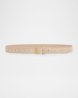 Bottega Veneta Leather Watch Belt | Neiman Marcus