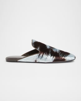 サンダル・ミュール ROGER VIVIER Strass Buckle Raffia Espa Mule 25 Roger Vivier Raffia Crystal Buckle Mule Sandals | Neiman Marcus
