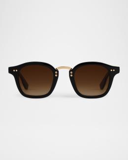 KREWE Alixie Acetate Oval Sunglasses | Neiman Marcus display picture 1