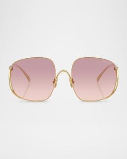 Miu Miu MUA04SF Butterfly Acetate Sunglasses | Neiman Marcus display picture 1