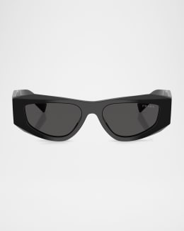 RU-6077　HR　PARIS　バングル　20250717 Prada Men's PR B17S Rectangular Sunglasses | Neiman Marcus