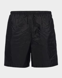 Prada Men's Re-Nylon Swim Trunks | Neiman Marcus
