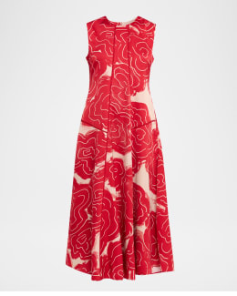 Noel Off-Shoulder Ruched Mesh Midi Dress | Neiman Marcus
