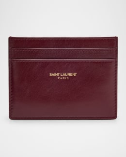 Saint Laurent YSL Monogram Flap Small Wallet in Quilted