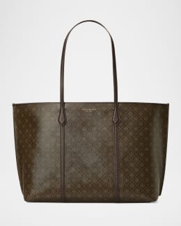 【関税&送料込】Tory Burch Borsa Ella Terry In Cotone Ella T Monogram Terry Tote Bag | Neiman Marcus