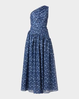 Shoshanna Manuela A-Line Floral Lace Gown | Neiman Marcus