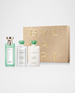 新品未使用 BVLGARI クリスマス オーナメント 3個セット BVLGARI Eau Parfumee The Blanc Christmas Gift Set, 3 x 2.5 oz