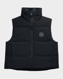 Canada Goose Elora Fleece Black Label Vest | Neiman Marcus
