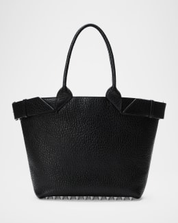 トートバッグ ALEXANDER WANG Black Leather Large Pike Shoulder Bag Alexander Wang Pike Large Pebbled Leather Hobo Bag | Neiman