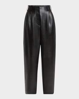 Saint Laurent Velvet Flare Trousers | Neiman Marcus