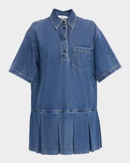 denim dress neiman marcus Record Denim Mini Dress