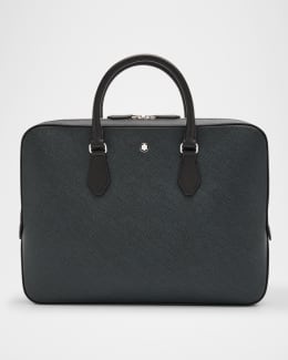 MONTBLANC ビジネスバッグ ドキュメントケース レザー ロゴ MONTBLANC（モンブラン） ショルダーバッグ DocumentCase ドキュメント