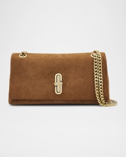 Marc Jacobs The Dual Chain Leather Mini Shoulder Bag