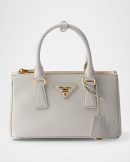 Prada Prada Dangle Leather Mini Top-Handle Bag | Neiman Marcus