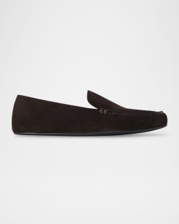 THE ROW Ama Rubber Flat Slide Sandals | Neiman Marcus