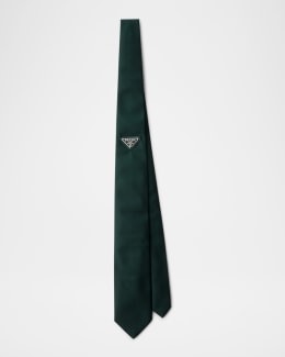 prada ネクタイ Prada Men's Regimental Stripe Silk Tie | Neiman Marcus