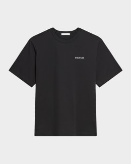 Helmut Lang Men's Logo Oversized Short-Sleeve T-Shirt
