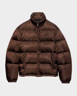 PRADA ジャケット Prada Men's Medium-Weight Corduroy Down Jacket | Neiman Marcus