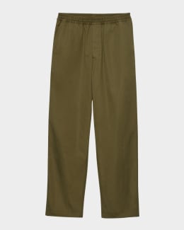 Givenchy Men's Denim Wide-Leg Cargo Pants | Neiman Marcus
