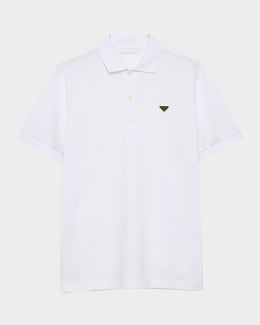 PRADA ポロ Navy Cotton polo shirt | PRADA