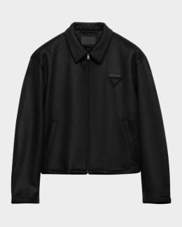 Prada Men's Re-Nylon Blouson Jacket | Neiman Marcus