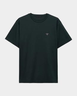 Prada Men's Jersey Logo Graphic T-Shirt | Neiman Marcus