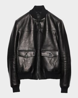 Prada Men's Single-Breasted Wool Jacket | Neiman Marcus