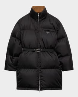 Prada Loden Down Jacket | Neiman Marcus