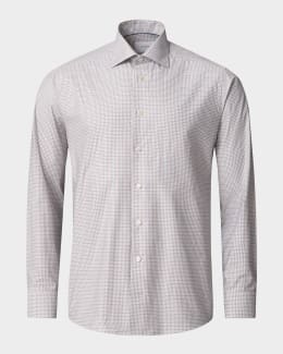 eton men's cotton-twill slim-fit dress shirt product info and reviews Eton Signature Twill Black Slim Dress Shirt main image 1