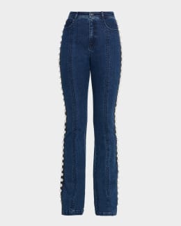 Cinq a Sept Benji Cuffed Jeans | Neiman Marcus