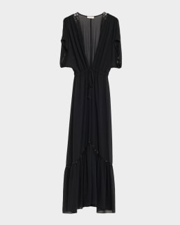 Ramy Brook Raelynn Coverup Maxi Dress | Neiman Marcus