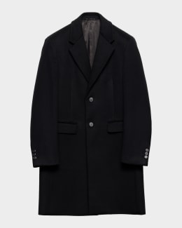Prada Men's Single-Breasted Wool-Mohair Jacket | Neiman Marcus