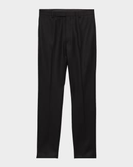 Prada Men's Cotton and Silk Pants | Neiman Marcus
