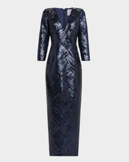 slim fit dress slacks Milly Kait Strapless Tiled Lace Midi-Dress