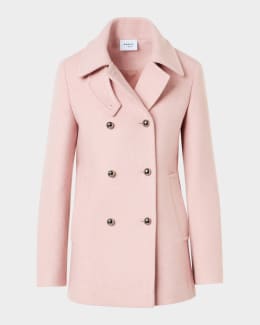 Akris punto Wool Tricotine Zip Jacket | Neiman Marcus