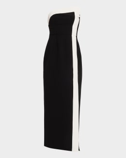 Milly Petunia Strapless Embroidered Lace Gown | Neiman Marcus