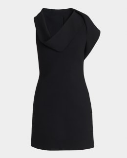 black halo booker mini dress Black Bow Sleeve Belinda Mini Dress