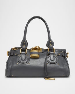 Chloe Chloe The 99 Shoulder Bag in Shiny Grained Calfskin | Neiman