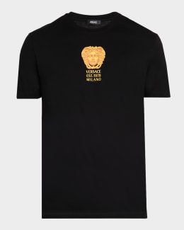 Versace Men's Medusa Logo T-Shirt | Neiman Marcus