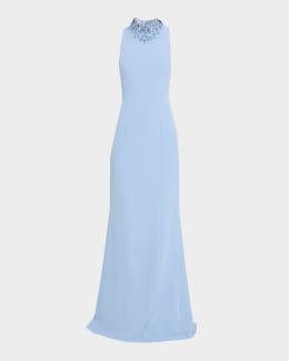 Nili Lotan Silk Satin Slip Gown | Neiman Marcus