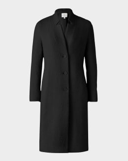 Mackage Zeva-A Single-Breasted Wool Trench Coat | Neiman Marcus