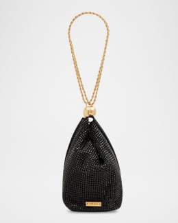 Cult Gaia The Caldera Metallic Clutch Bag | Neiman Marcus