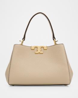 Tory Burch Kira Mini Deconstructed Leather Top-Handle Bag | Neiman